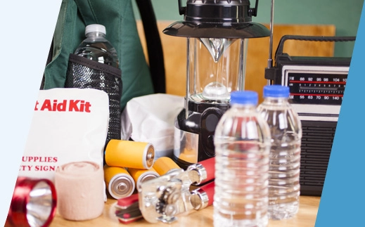Home emergency kit photo